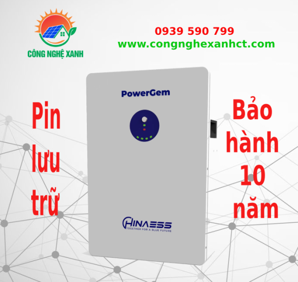 Pin Lithium Luxpower HinaESS 51.2V 100Ah Hi-5, Gem-5