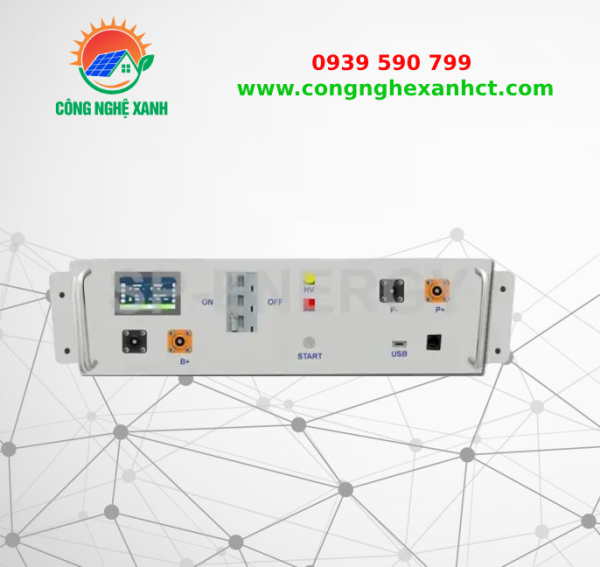 Bộ quản lý pin áp cao DEYE 5.1Kwh HVB750V/100A 100A-EU Controller