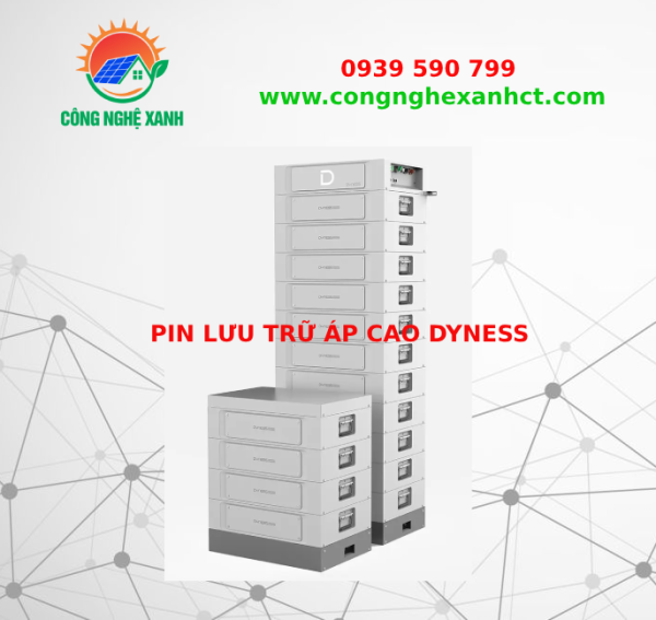 Pin lưu trữ Dyness STACK100 Áp Cao