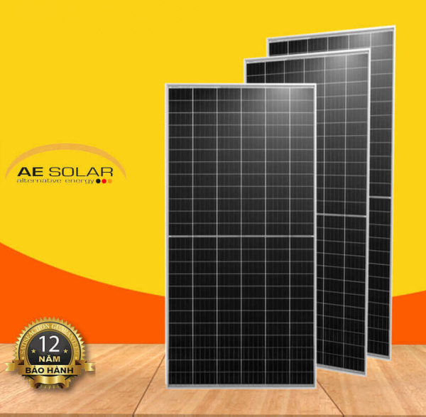 Tấm pin năng lượng mặt trời AE Solar  550W