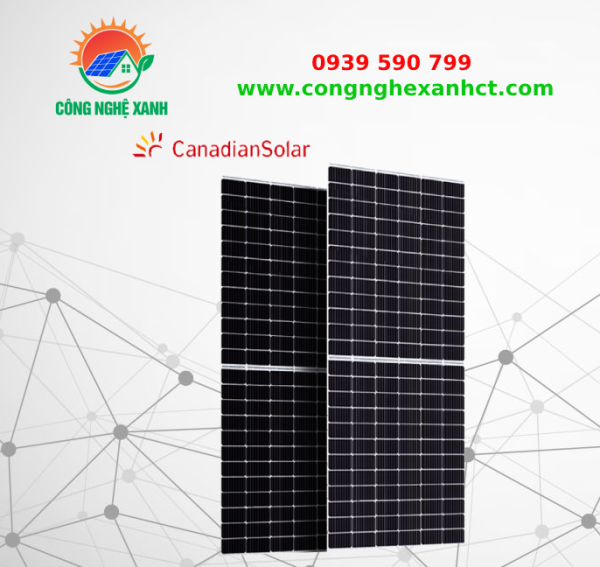 Tấm pin năng lượng mặt trời Canadian Mono CS6W-550W