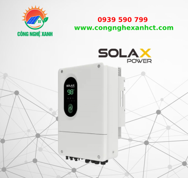 Inverter Hybrid SolaX 8KW 1 pha | Biến tần inverter SOLAX 8kW