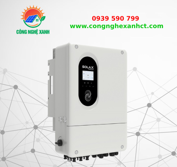 Biến Tần SolaX 6KW 1 Phase Hybrid - X1-HYB-6.0-LV | Inverter Hybrid Solax 6kW
